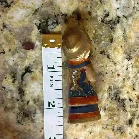 Nativity Scene Set Mexican Hand Painted Pottery Folk Art - Picture 11 of 11